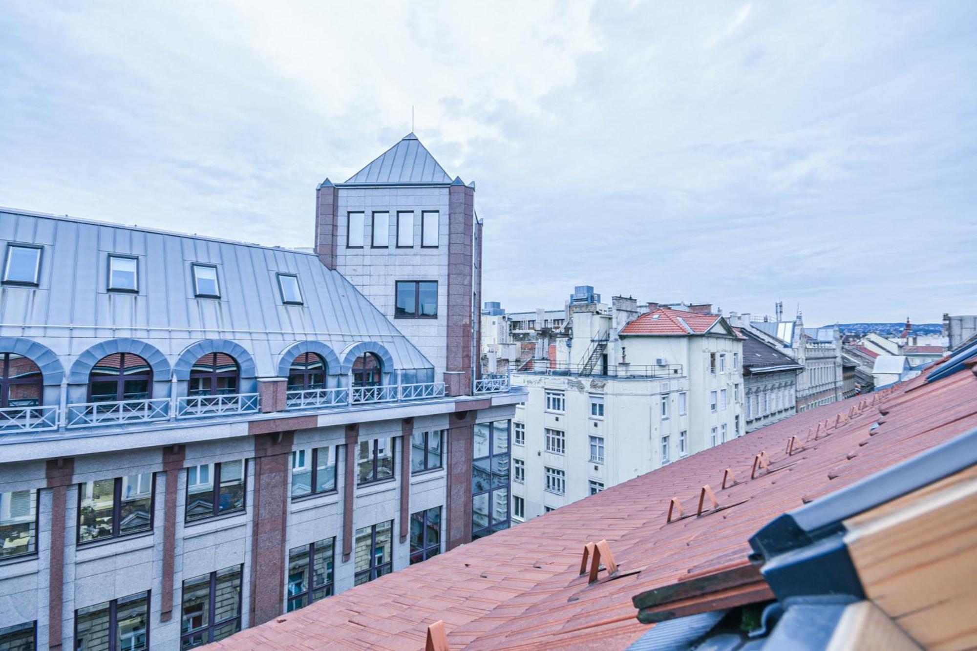 Apartmán Roof Top Penthouse Budapešť Exteriér fotografie