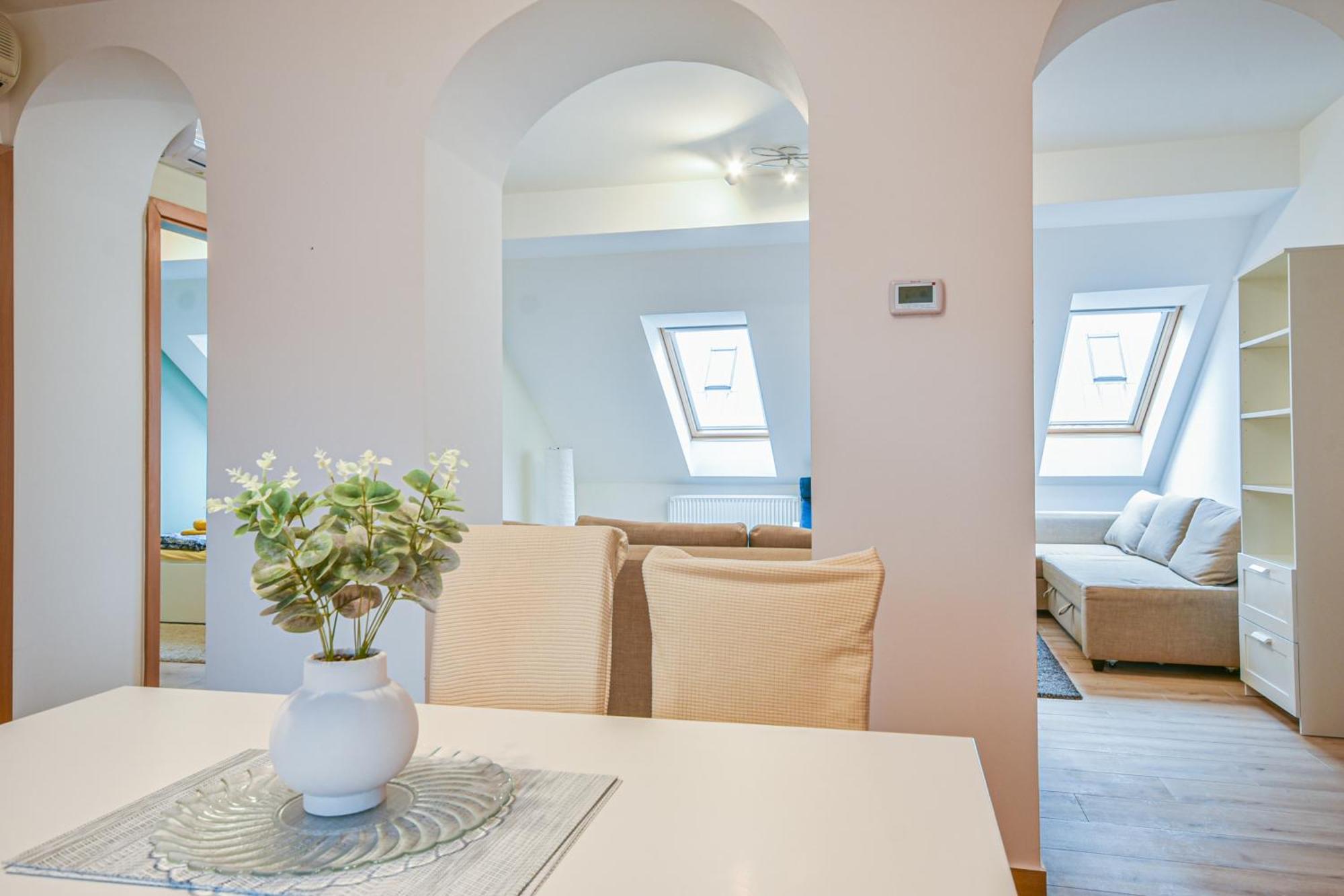 Apartmán Roof Top Penthouse Budapešť Exteriér fotografie